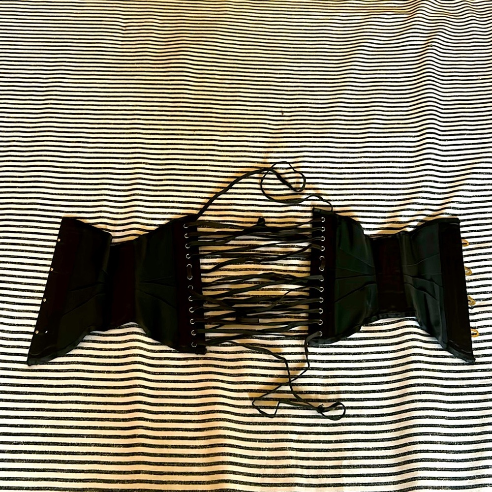 Sexy Black Corset size Eur 28 vintage